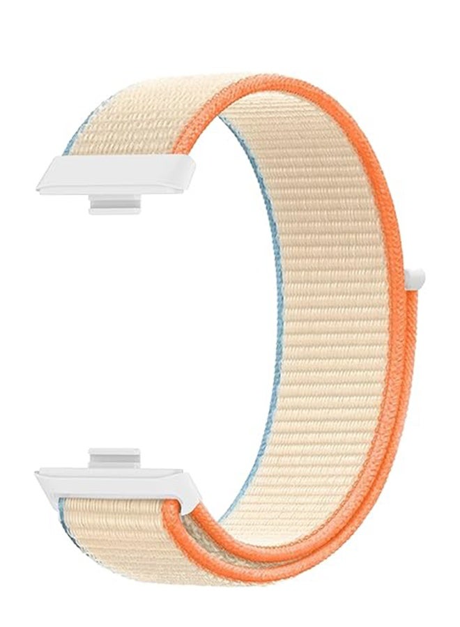 2 Packs Sport Loop Band Compatible with Huawei Watch Fit 3 Sport Replacement Wristbands Intended Adjustable Strap Nylon Weave Women Men Stretchy Braided Wristband Breathable - Image 5
